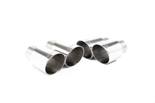 Audi S4/S5 B9 Non Sport Diff models - Resonated (Quieter) Cat-Back Exhaust System with Quad GT-90 Polished Trims