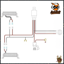 AutoVolt Main Beam Relay Loom & Piggyback Package Ford Ranger (2011-2022) - Plug & Play High Beam Auxiliary Lighting Wiring Kit
