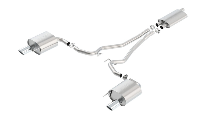 Borla Mustang EcoBoost EC-Type Touring Cat-Back (2015–2019)