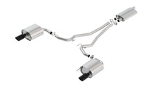 Borla Mustang EcoBoost EC-Type Touring Cat-Back (2015–2019), part 1014039BC — Black chrome