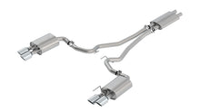 Borla Mustang GT ECE-R59 Touring Cat-Back — Active Exhaust (2018–2023), part 1014045 — Bright chrome