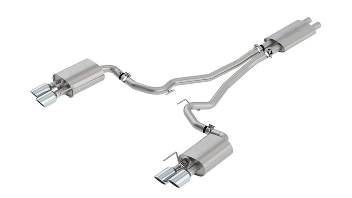 Borla Mustang GT ECE-R59 Touring Cat-Back — Active Exhaust (2018–2023)