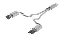 Borla Mustang GT ECE-R59 Touring Cat-Back — Active Exhaust (2018–2023), part 1014045BC — Black chrome