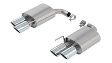 Borla Mustang GT Axle-Back — Without Active Exhaust (2018–2023), part 11953 — Polished stainless steel