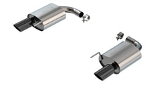 Borla Mustang GT Axle-Back — Without Active Exhaust (2024–2026), part 11983BC — S-Type / Black chrome