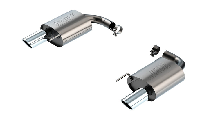 Borla Mustang EcoBoost Axle-Back — Without Active Exhaust (2024–2026)