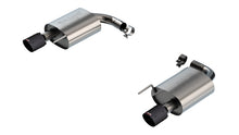Borla Mustang EcoBoost Axle-Back — Without Active Exhaust (2024–2026), part 11986CFBA — Carbon fibre / black anodised