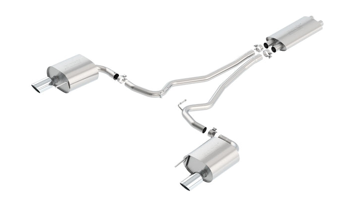 Borla Mustang V6 Coupe Cat-Back (2015–2017)
