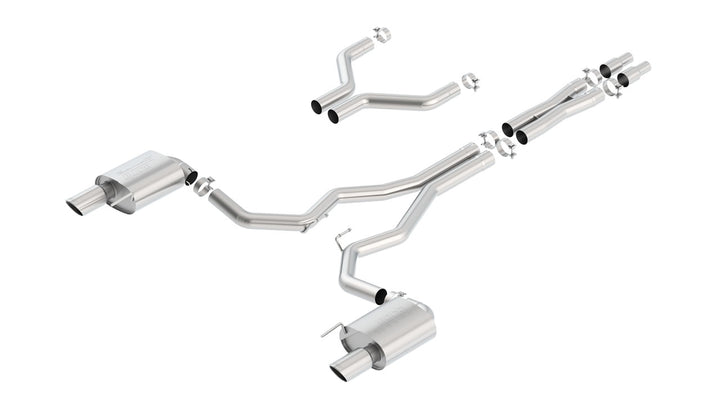Borla Mustang GT 3-inch Coupe Cat-Back (2015–2017)