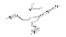 Borla Mustang GT 3-inch Coupe Cat-Back (2015–2017), part 140630 — ATAK / Bright chrome