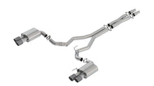 Borla Mustang GT 3-inch Cat-Back — Without Active Exhaust (2018–2023), part 140746CF — ATAK / Carbon fibre
