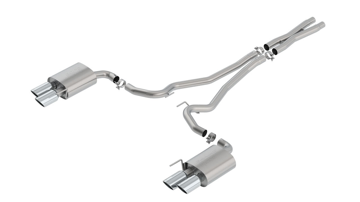 Borla Mustang GT Convertible Cat-Back (2018–2023), part 140807
