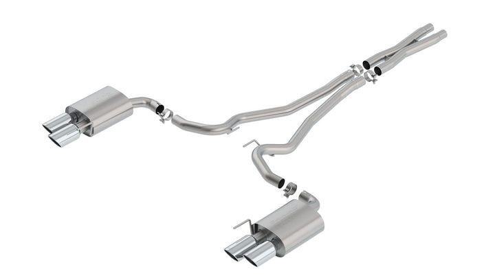 Borla Mustang GT Convertible Cat-Back (2018–2023)