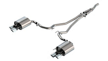 Borla Mustang EcoBoost Coupe Cat-Back — Active Exhaust (2019–2023), part 140827 — Bright chrome