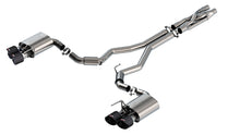 Borla Mustang Shelby GT500 ATAK Cat-Back (2020–2022), part 140837CF — Carbon fibre