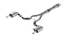 Borla Mustang GT 3-inch Coupe Cat-Back — Without Active Exhaust (2024–2026), part 140960 — S-Type / Bright chrome