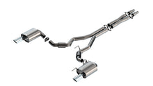Borla Mustang GT 3-inch Coupe Cat-Back — Without Active Exhaust (2024–2026), part 140961 — ATAK / Bright chrome