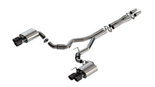 Borla Mustang GT 3-inch Coupe Cat-Back — Active Exhaust (2024–2026), part 140962CFBA — S-Type / Carbon fibre / black anodised