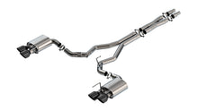 Borla Mustang Dark Horse 3-inch Cat-Back (2024–2026), part 140965BC — ATAK / Black chrome