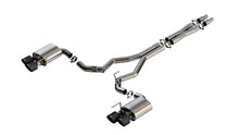 Borla Mustang Dark Horse 3-inch Cat-Back (2024–2026), part 140965CFBA — ATAK / Carbon fibre / black anodised