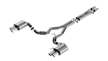 Borla Mustang GT Quad-Tip Conversion Cat-Back (2024–2026), part 140969 — S-Type / Bright chrome