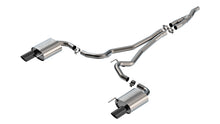 Borla Mustang EcoBoost Cat-Back — Without Active Exhaust (2024–2026), part 140979BC — Black chrome