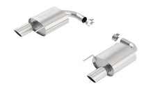 Borla 11887 S-Type Axle-Back exhaust — Bright chrome