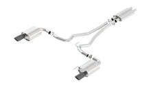 Borla 140589BC Touring Cat-Back exhaust — Black chrome