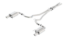 Borla 140590 S-Type Cat-Back exhaust — Bright chrome