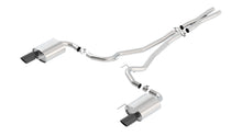 Borla 140590BC S-Type Cat-Back exhaust — Black chrome