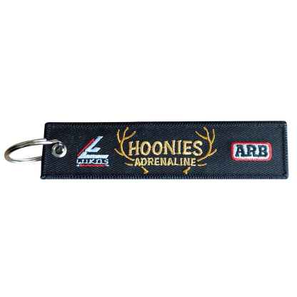 Hoonies Adrenaline Embroidered Keychain