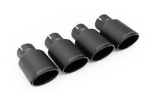 Audi S5 B9 Sport Diff models with Brace Bars (LHD) - Resonated Cat-Back with Quad Black Oval Trims