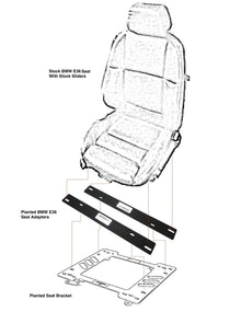 Planted BMW E36 Seat Adapter - image 2 of 5