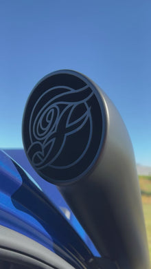 Fabulous Fabrications Next-Gen Ford Ranger Raptor Twin Intake Airbox & 5" Snorkel – High-Flow Performance Intake Kit