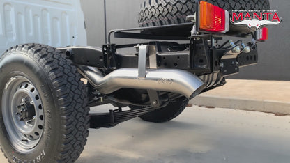 Manta Performance Exhaust Kit Toyota Land Cruiser VDJ79 Series 4.5L V8 Single/Dual Cab (2016-2025)