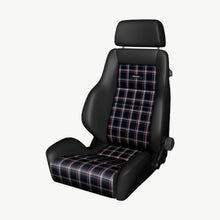 RECARO Classic LS seat leather black with Caro Checkered trim