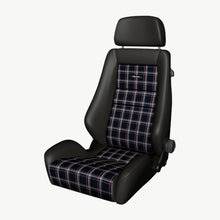 RECARO Classic LX Seat - Leather Black with Caro Checkered