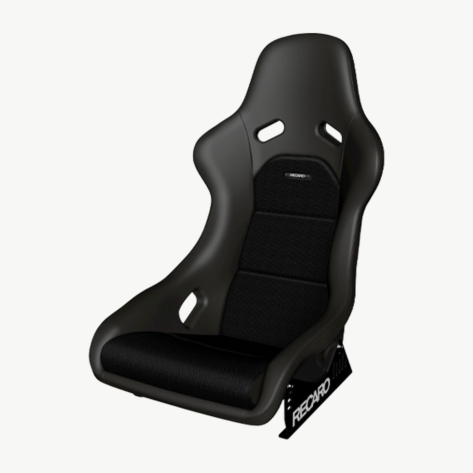 RECARO Classic Pole Position Seat - Leather Black with Corduroy