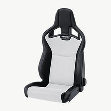 RECARO Cross Sportster CS SAB Heated Sport Seat - Ambla Leather black with Dinamica Suede silver