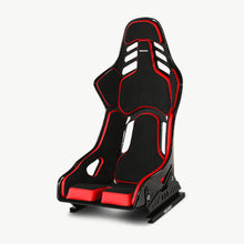 RECARO Podium CF Seat - official Podium CF Alcantara black with leather red