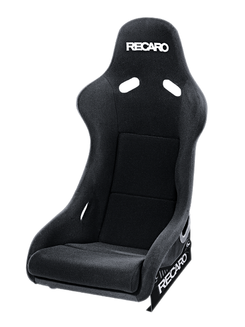 RECARO Pole Position FIA carbon shell in Perlon velour black