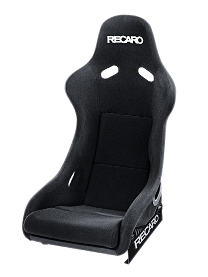 RECARO Pole Position FIA carbon shell in Perlon velour black