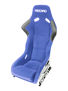 RECARO Profi SP-G race shell in Perlon velour blue