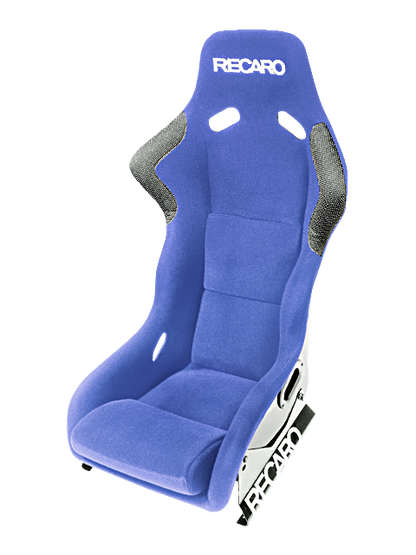 RECARO Profi SP-G race shell in Perlon velour blue