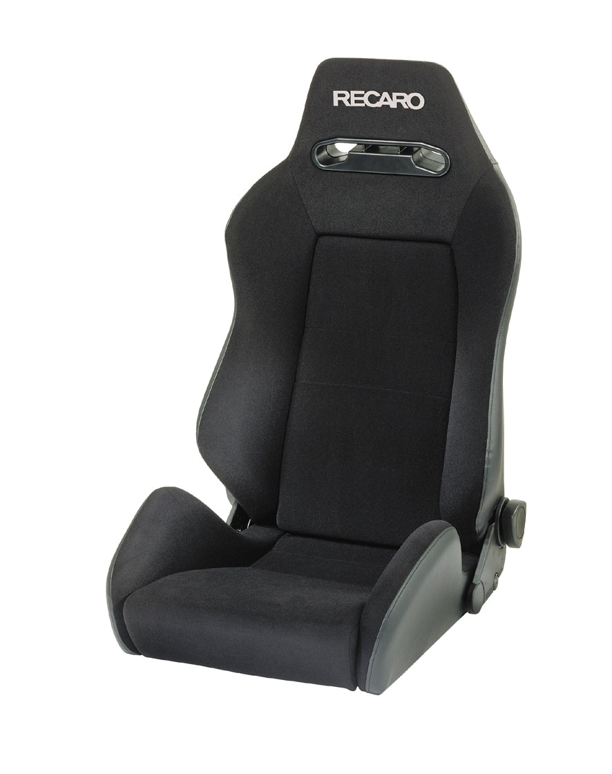 RECARO Speed Sport Seat in Ambla leather black with velour black