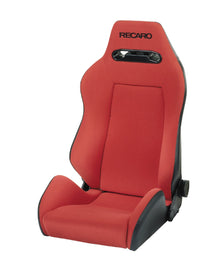 RECARO Speed Sport Seat in Ambla leather black with velour red