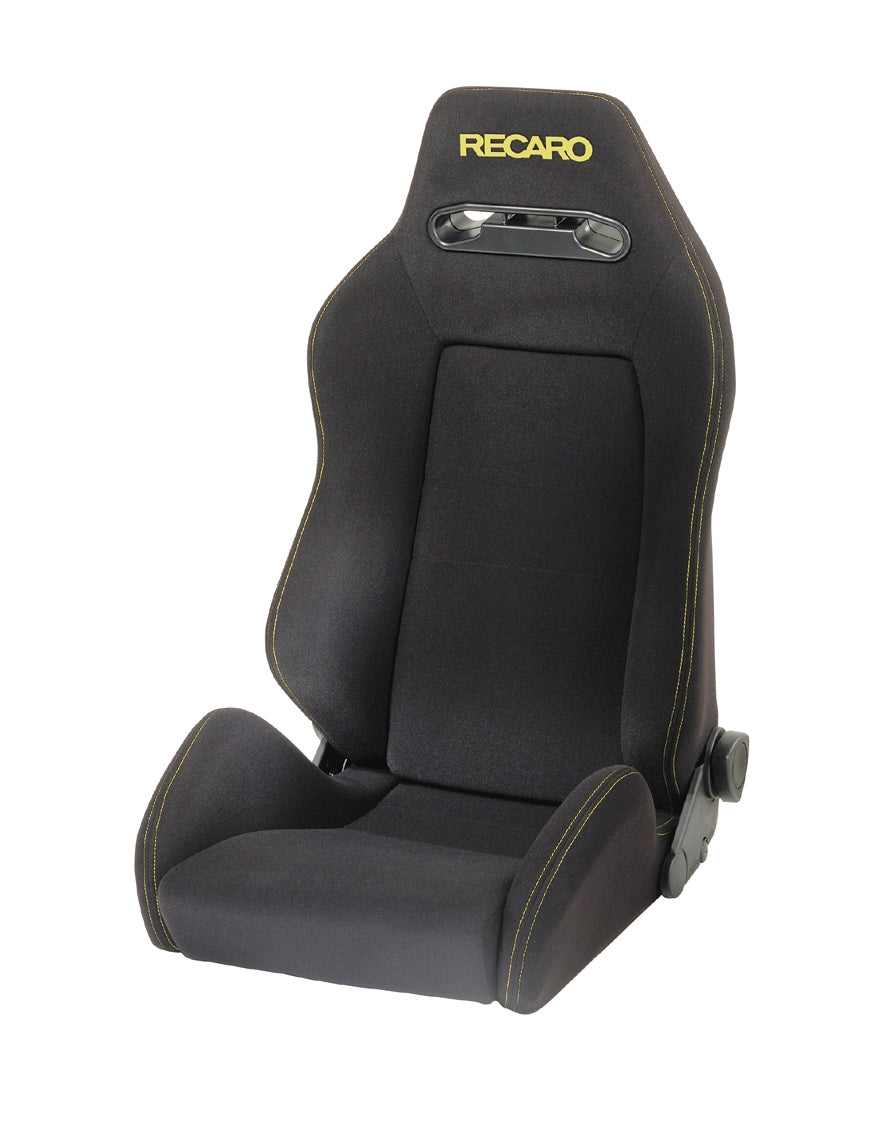 RECARO Speed Sport Seat with yellow double stitching