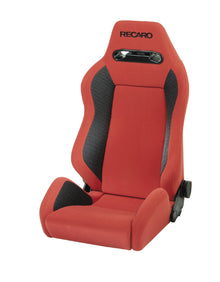 RECARO Speed Sport Seat in velour red with Saturn black