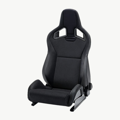 RECARO Sportster CS Heated Sport Seat - Ambla Leather black with Dinamica Suede black