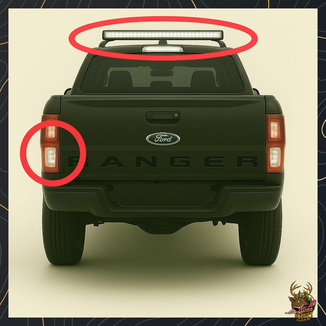 AutoVolt Ford Ranger (2011-2022) Reverse Light Piggyback Loom - Plug & Play Auxiliary Reverse Light Wiring Harness